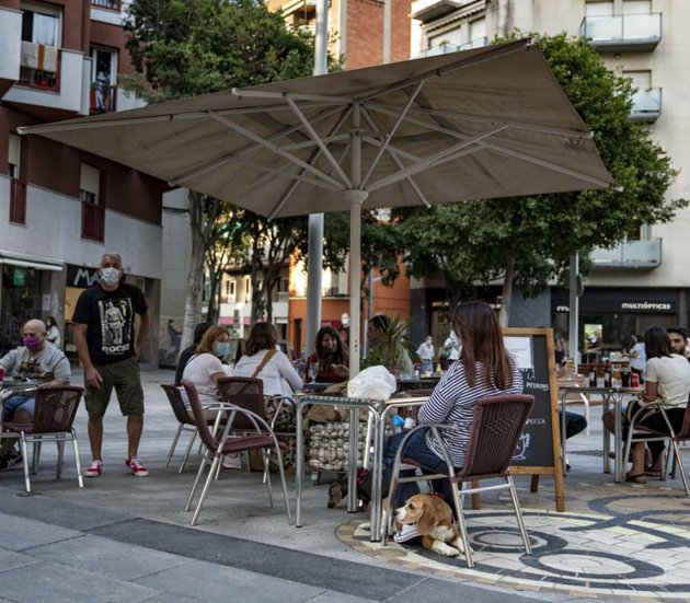 Acord per bonificar la taxa de les terrasses en un 75%