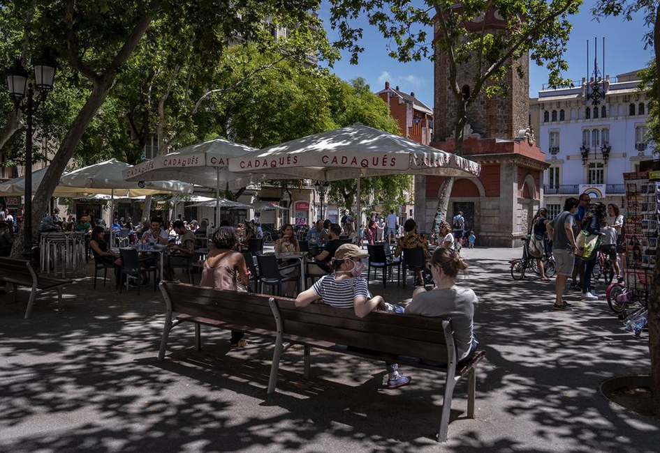 Acord per bonificar la taxa de les terrasses en un 75%