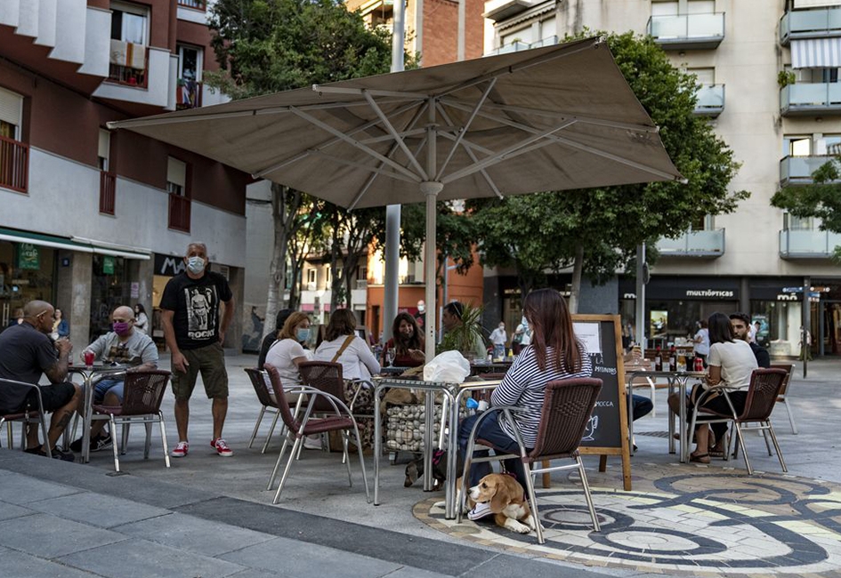 Acord per bonificar la taxa de les terrasses en un 75%